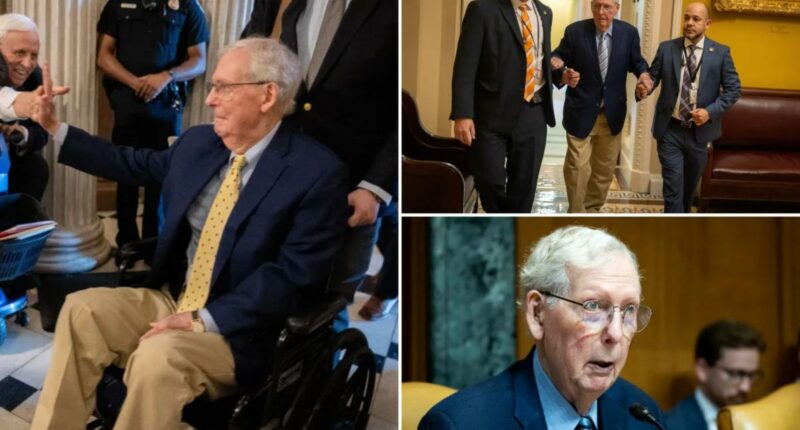 Mitch McConnell hospitalized with mystery ailment
