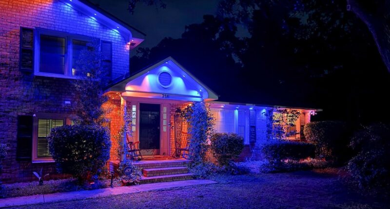 My backyard made me a color-changing smart lighting convert