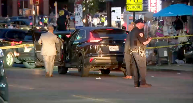NYPD cop shoots suspect attempting to flee in stolen vehicle, officials say