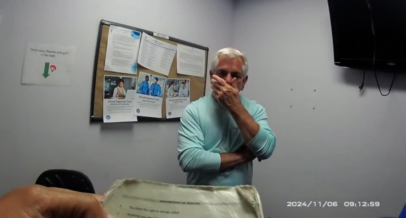 Nancy Guthrie sheriff caught with undeclared gun at airport faced no charges, bodycam video shows