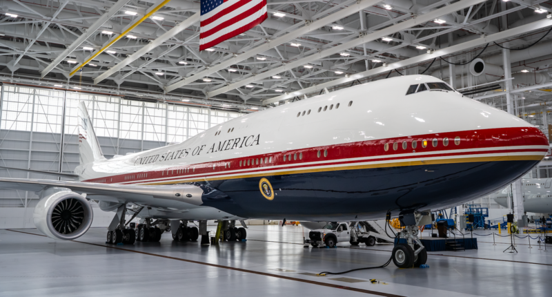 New Air Force One plane, a $400 million jet gifted by Qatar, unveiled by military