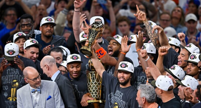 New York Knicks win first NBA title since 1973 with 94-90 victory over San Antonio Spurs in Game 5