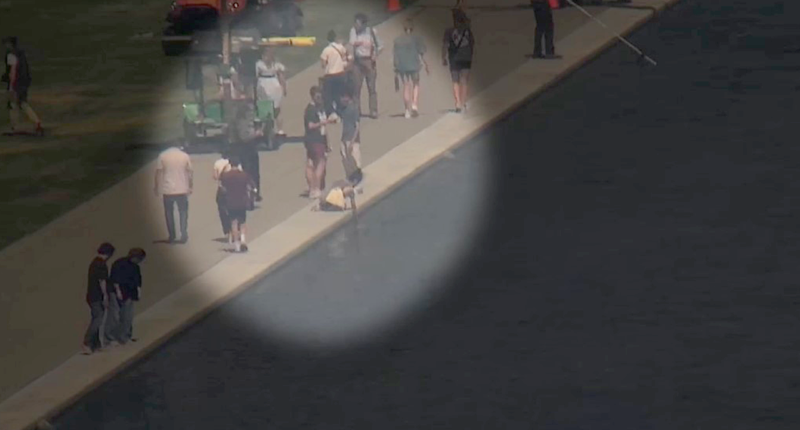 Officials ask for help identifying person in Reflecting Pool damage investigation