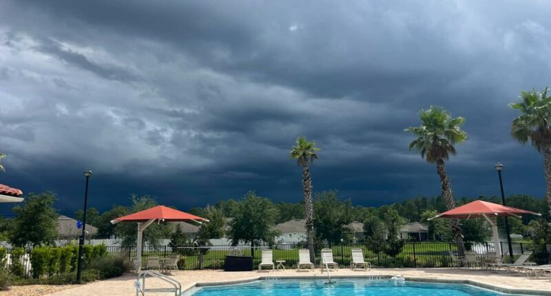 PHOTOS | Storms move over the First Coast Sunday afternoon
