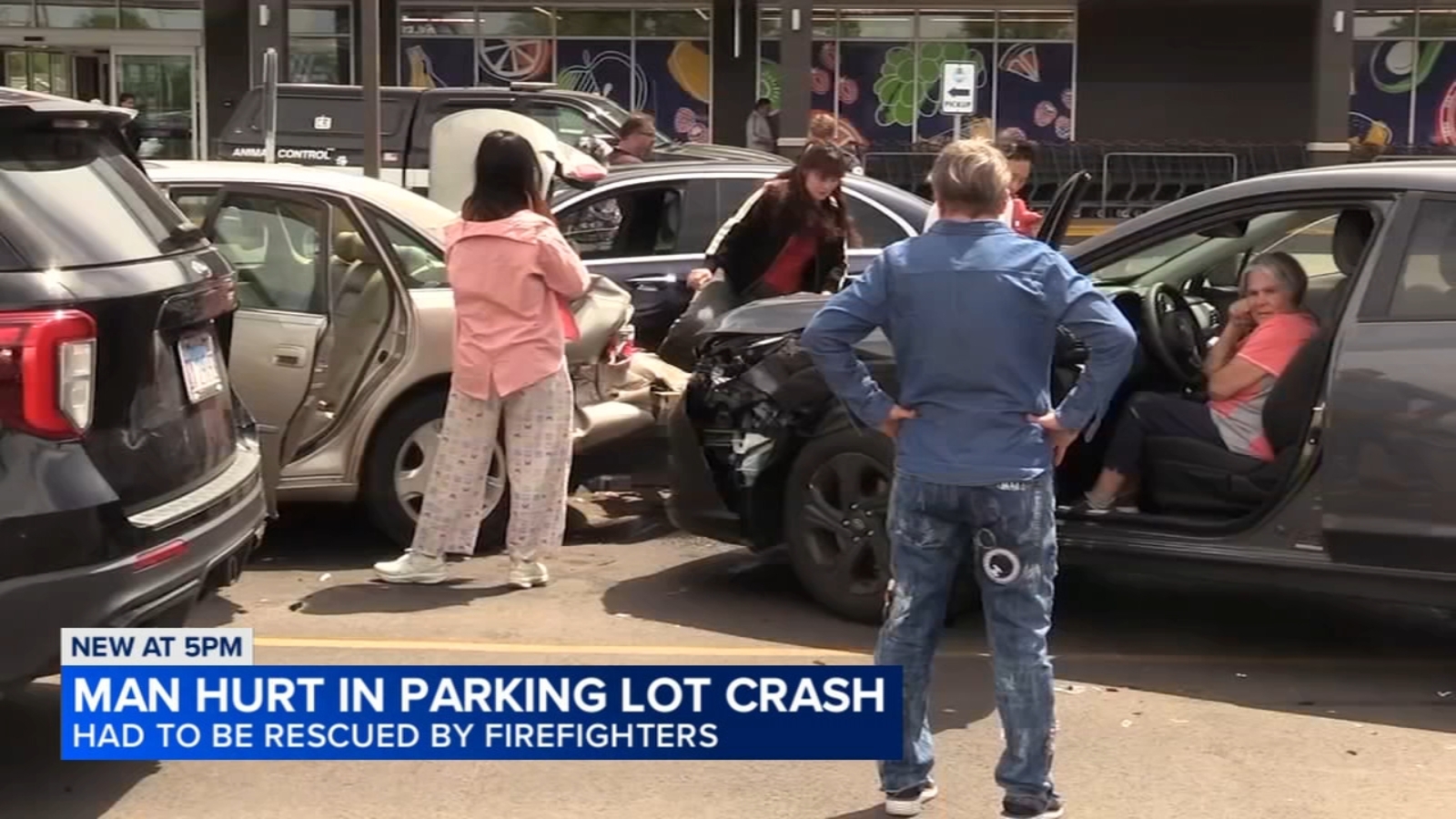 Shocking Morton Grove Aldi Parking Lot Accident: Pedestrian Trapped Under Vehicle