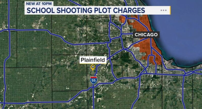 Plainfield high school student charged after relative stops Joliet Grand Prairie Elementary School shooting plot: Will Co. sheriff