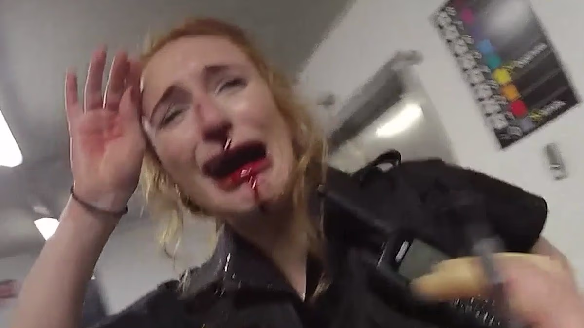 Policewoman punched at Manchester Airport  brands attacker a 'coward'