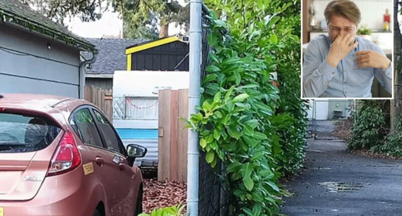 Portland couple sues neighbor over foul stench from tiny home so pungent they need to wear gas masks
