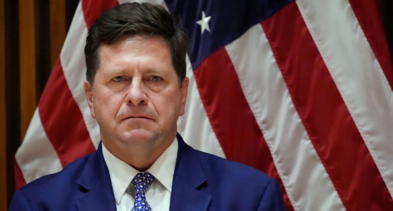 President Donald Trump delays nomination hearing for own director of intelligence, or DNI, nominee Jay Clayton amid FISA lapse