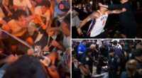 Rabid NY Knicks fans tear Victor Wembanyama jersey into rags amid arrests