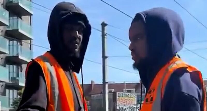 Rail workers are sacked after threatening to kick woman out of station