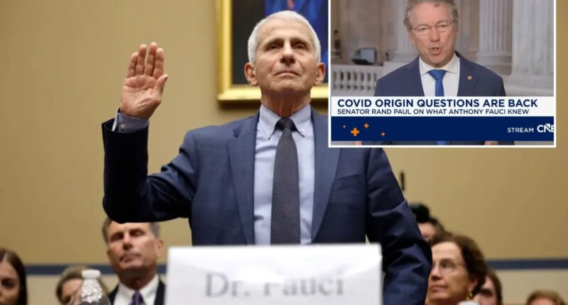 Rand Paul subpoenas Dr. Anthony Fauci to appear before the Senate on COVID-19 origins