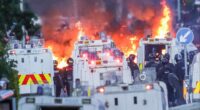 Rioters march on Belfast 'asylum hotel' as migrant 'hit list' shared