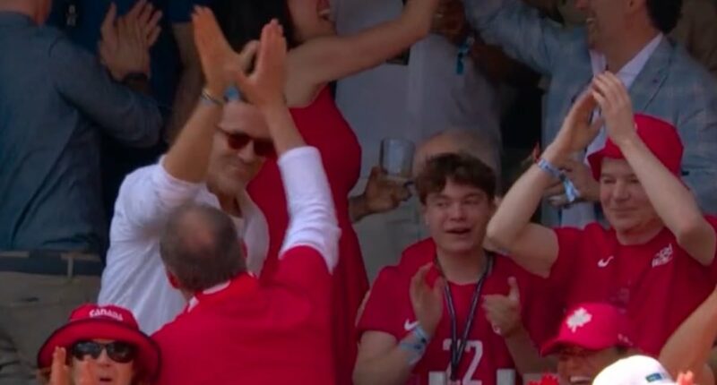 Ryan Reynolds and Mike Myers join fans for Canada's World Cup opener