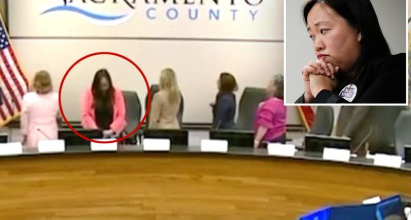 Sacramento congressional candidate who turns back on US flag struggles in election