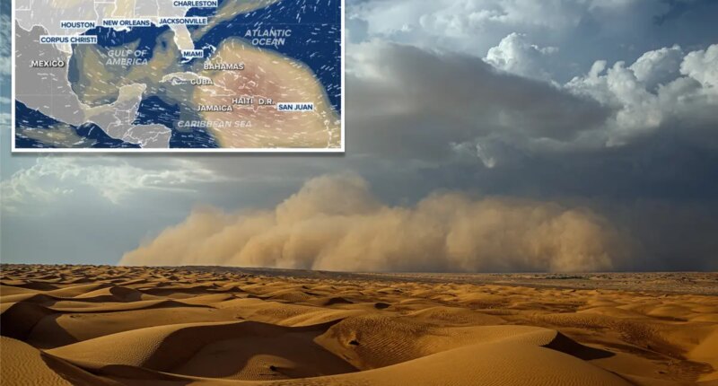 Saharan dust settles over hurricane breeding grounds – What it means for hurricane season