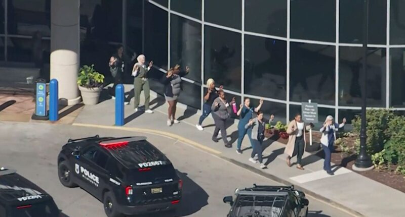 Search underway for suspect after 2 people shot inside Delaware hospital: police