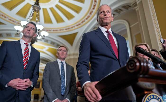 Senate will begin voting on funding immigration enforcement after Trump's settlement fund is dropped