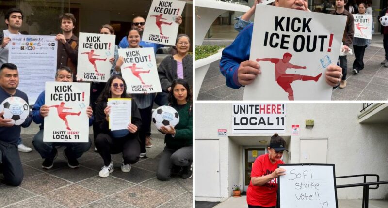 SoFi Stadium workers authorize strike days ahead of World Cup