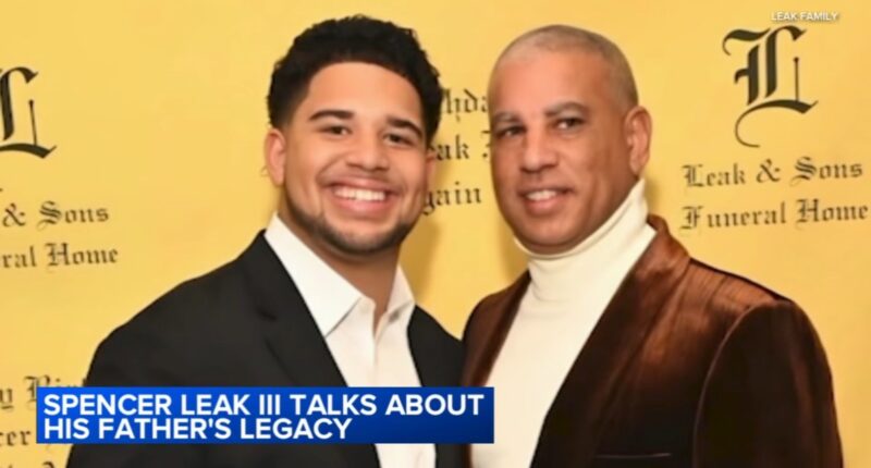 Spencer Leak Jr. death: Son of VP of Chicago's Leak and Sons funeral home at 78th and Cottage Grove speaks about his legacy