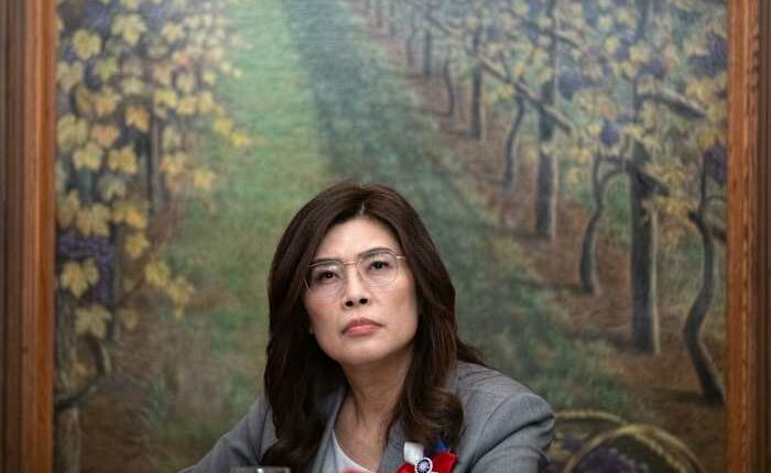 Taiwan's opposition leader touts talks with China as necessary for peace during US trip