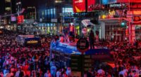 Teenager shot during Knicks madness takeover in Times Square