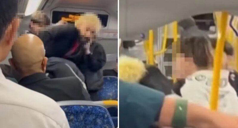 Teenagers attack man on Sydney train