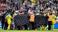 Terrifying moment Christian Eriksen clutches at his chest just before his collapse: Cardiologist warns Denmark star it could happen again after defibrillator 'undoubtedly saved his life' five years on from cardiac arrest