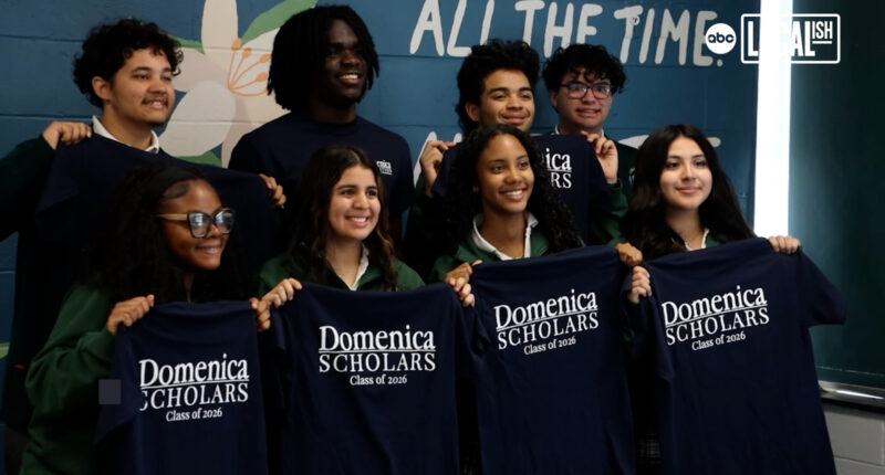 The Domenica Foundation supports the futures of young students