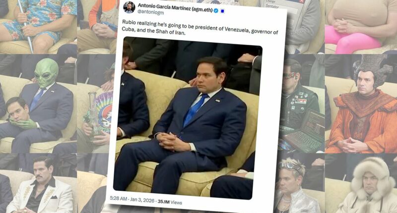 The truth behind viral Marco Rubio 'realizing' meme that could have 'killed' his political ambitions before a lucky twist of fate