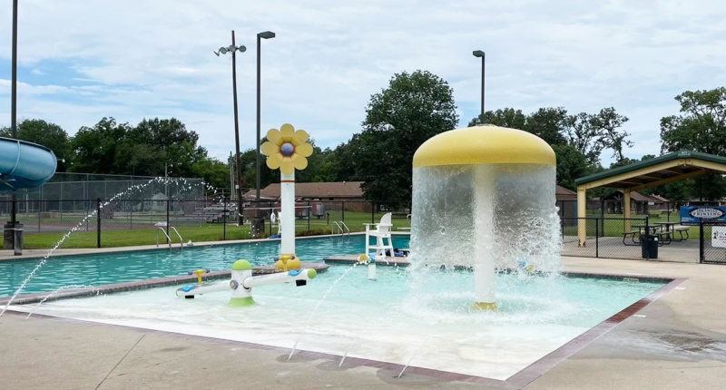 Three children shot near public pool in small Arkansas town, suspect taken into custody