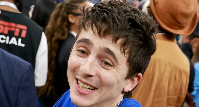 Timothee Chalamet declares Knicks victory is better than an OSCAR win