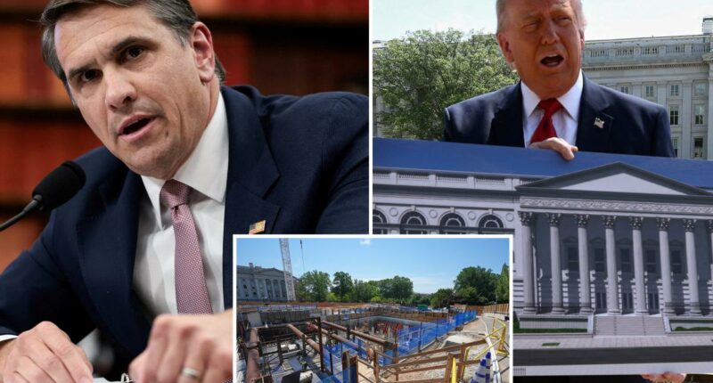 Todd Blanche vows to get Trump his ballroom as Congress backs out of funding it