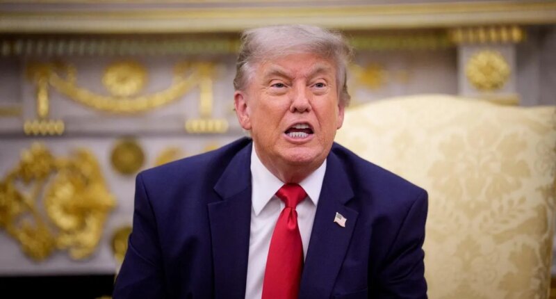 Trump Suggests ‘Long’ Jail Term For Alleged Reflecting Pool Vandals