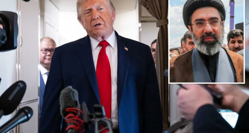 Trump calls younger Khamenei 'more rational,' threatens to take Iran's uranium by force: 'Not an endless war'