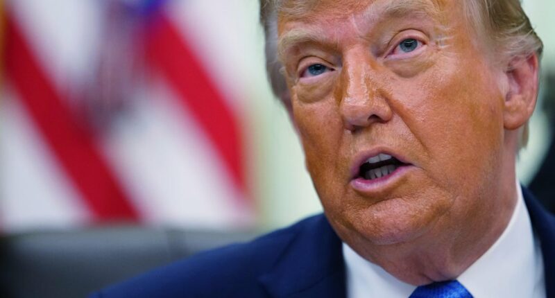 Trump says