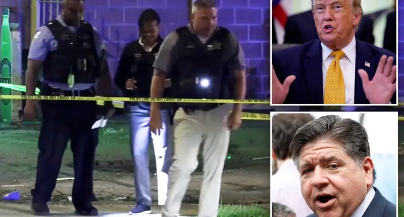Trump says he can fix Chicago's crime epidemic 'fast and permanently' after 39 shot over weekend