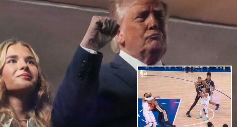 Trump tells The Post refs made 'very bad call' on Victor Wembanyama shove against Knicks star Jalen Brunson
