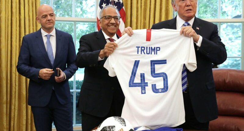 Trump touts 2026 World Cup in meeting with new FIFA president Gianni Infantino