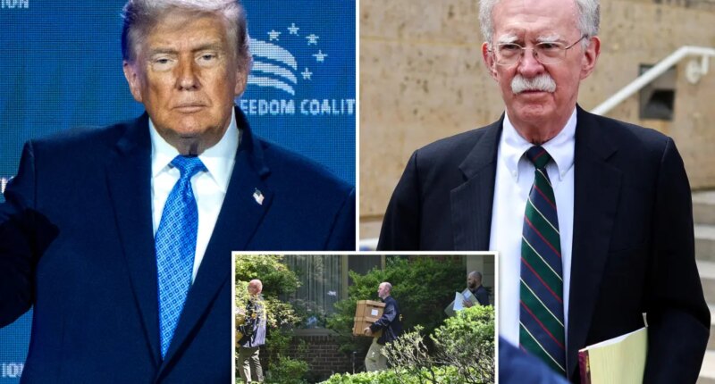 Trump unloads on John Bolton after ex-aide pleads guilty to mishandling classified documents