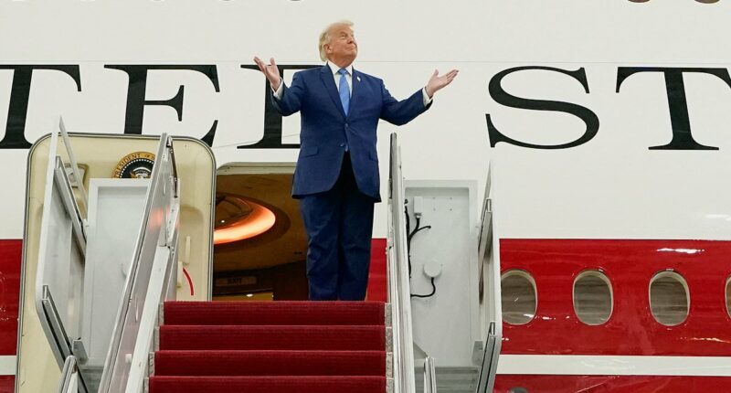 Trump unveils jaw-dropping $400 million Air Force One gifted by Qatar