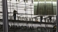 Trump's name removal from Kennedy Center delayed due to thunderstorms