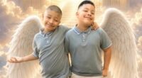 Twins executed by their father during family birthday celebration