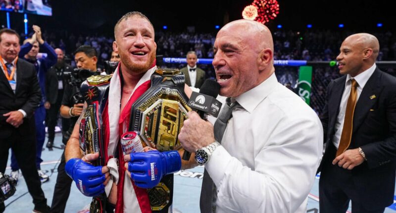 UFC White House post-fight bonuses: Justin Gaethje cashes in for $825,000 after claiming world title