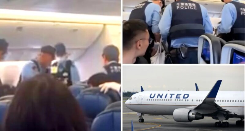 United flight from Shanghai to San Francisco diverted to Tokyo due to passenger disturbance