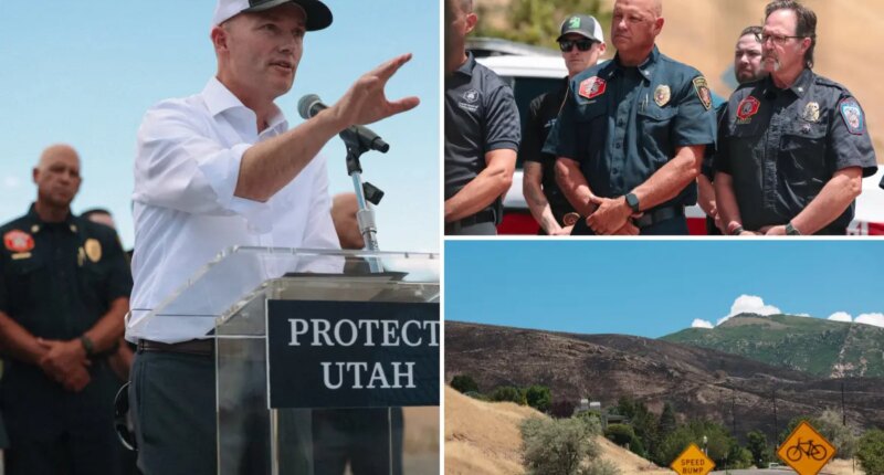 Utah declaring state of emergency — with fireworks restricted as US largest wildfire rises