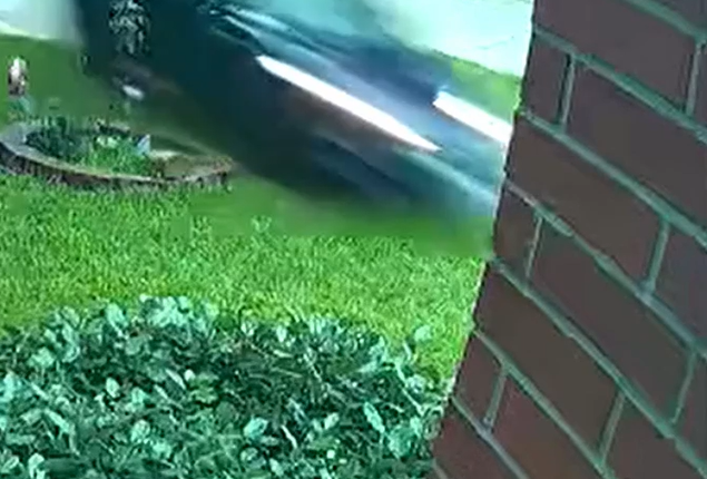 VIDEO: Tesla slams into house, woman killed