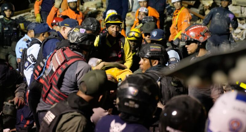 Venezuela reeling after powerful twin earthquakes kill at least 32 people as promises of aid pour in amid airport closure