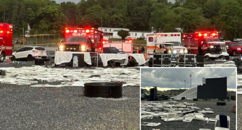Virginia church tent collapse leaves 1 dead, several injured after severe weather
