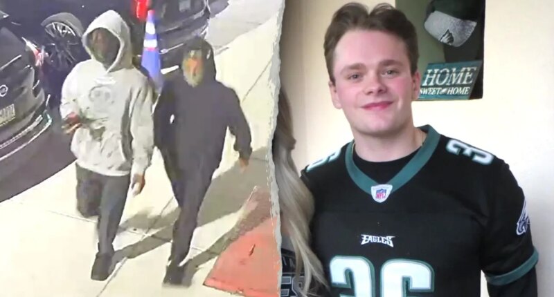 WATCH: Philadelphia police release new video of two suspects in Penn State student's fatal robbery